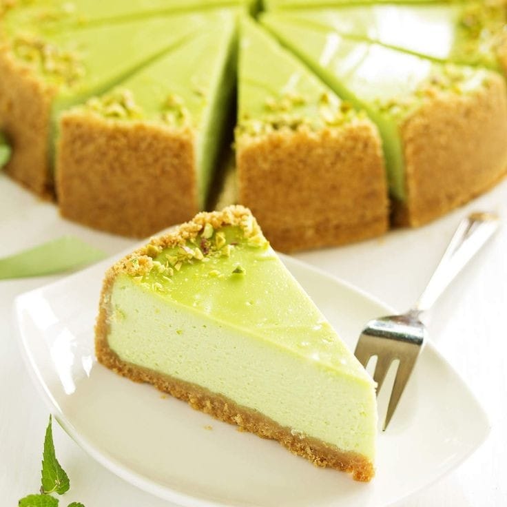 torta de abacate com amêndoas e limão
