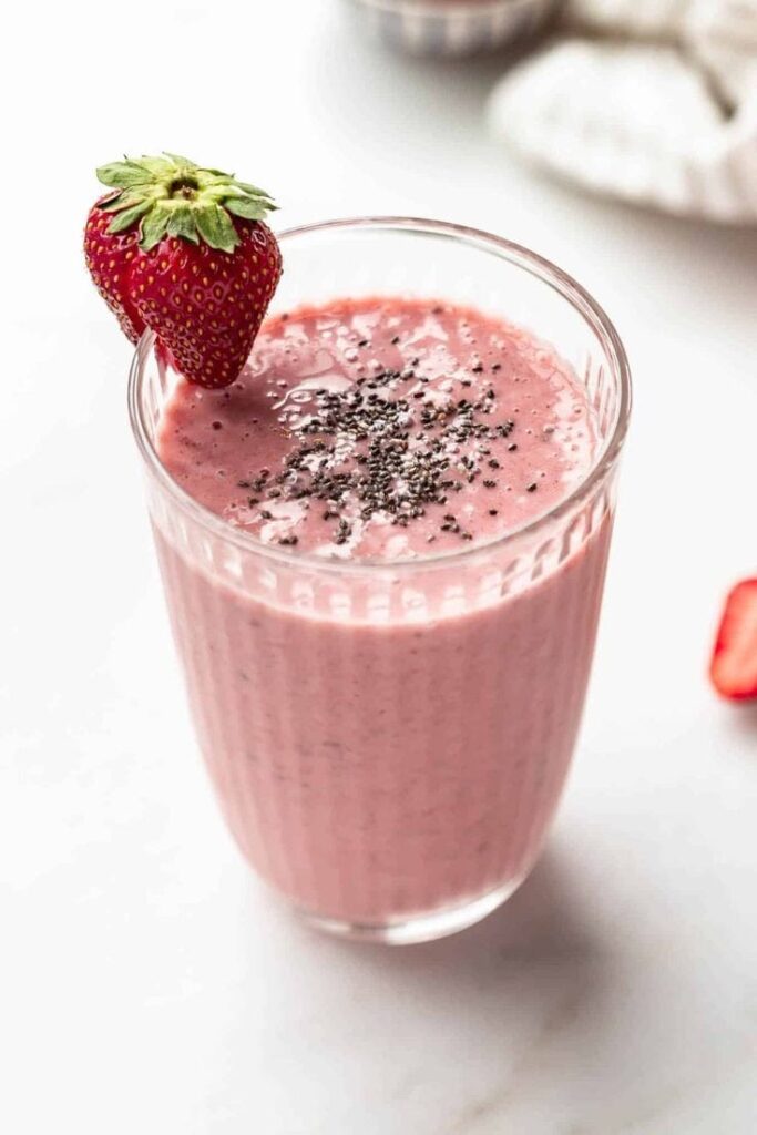 Smoothie Vegano de Frutas Vermelhas