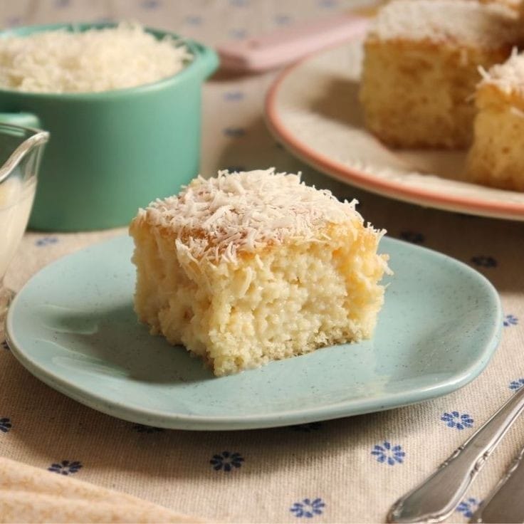 Torta gelada de coco